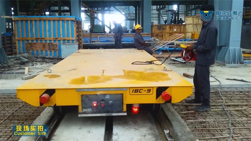 motorized die cart for steel factory 1-300 t